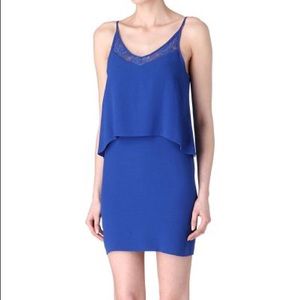 Sandro Cobalt Blue Minidress